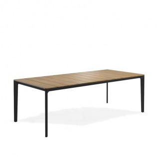 Gloster CARVER  Tisch 100x220 cm