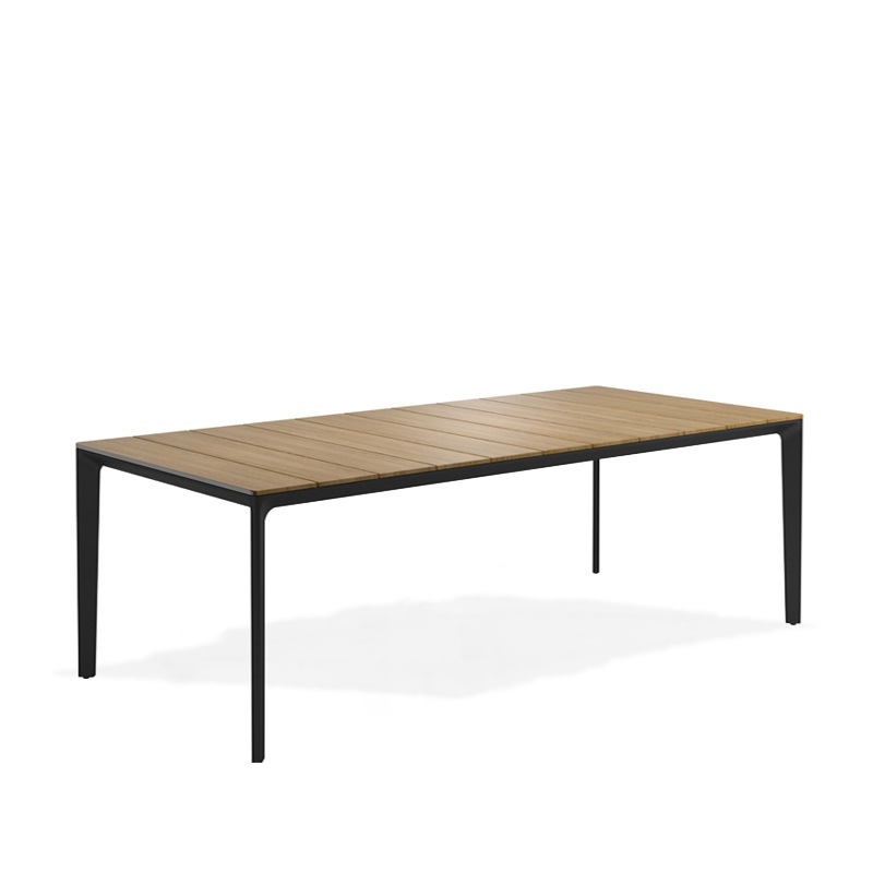 Gloster CARVER  Tisch 100x220 cm