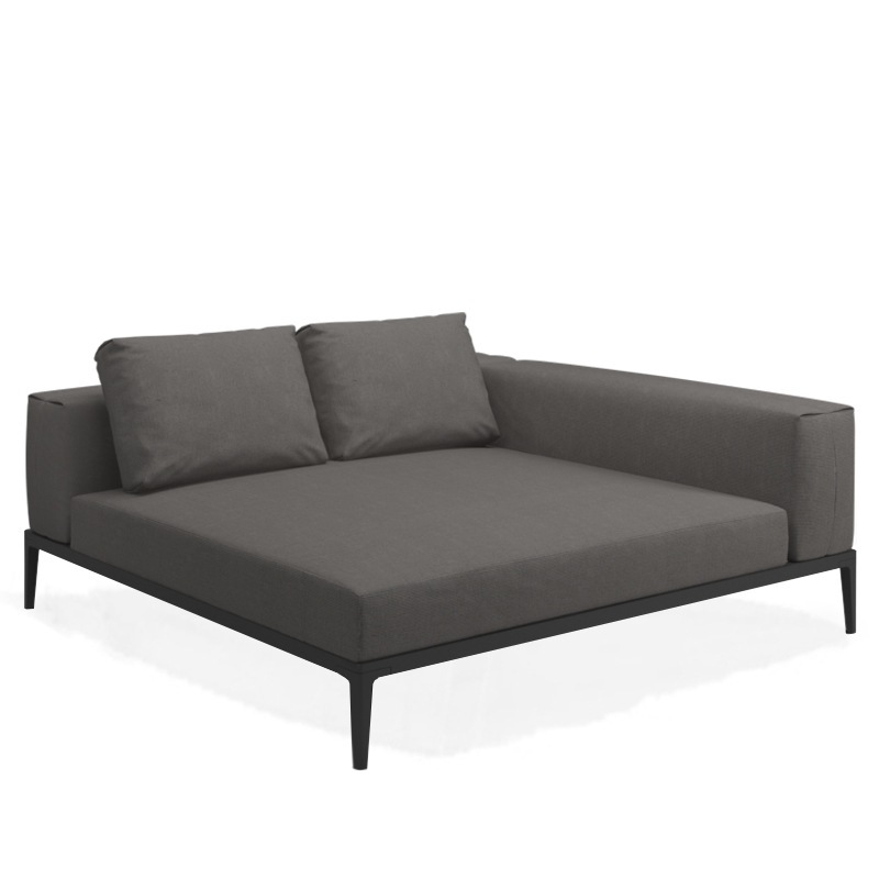 Gloster Grid Lounge-Element / Daybed