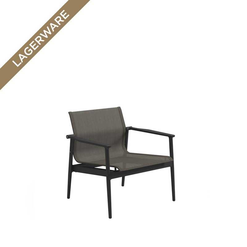 Gloster 180 Loungesessel, Meteor/ Bespannung Granite