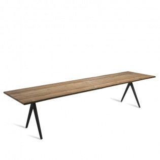 Raw Split Tisch 102 x 350 cm